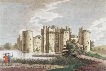 Bodiam Castle, Sussex, 7. Januar 1778